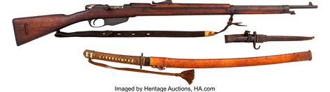 rare captured japanese  geweer   dutch mannlicher bolt lot  heritage auctions