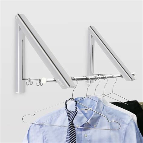 becko folding wall mounted clothes hangerclothes drying racksclothes hanging system  space