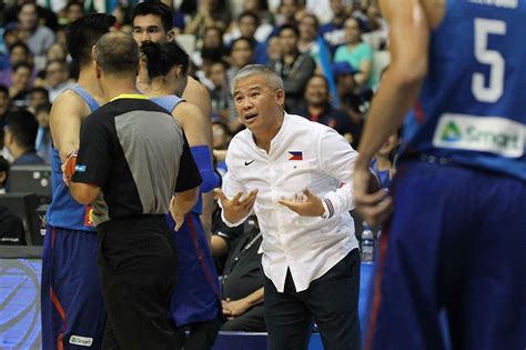 chot reyes stands  gilas  wont