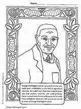 Coloring History Pages Month Inventors Carver George African American Printable Washington Colouring Activities Kids Coloringbookfun Crafts Inventor Americans Arts Divyajanani sketch template