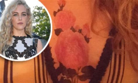 Riley Keough Debuts Massive Third Life Crisis Floral Chest Tattoo In