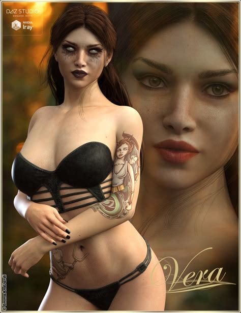 ej vera deluxe pack for genesis 8 female character fantasykini and