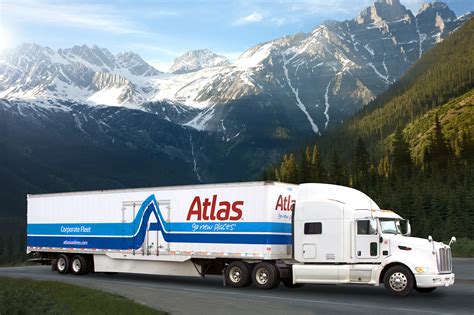 atlas van lines truckers review jobs pay home time equipment
