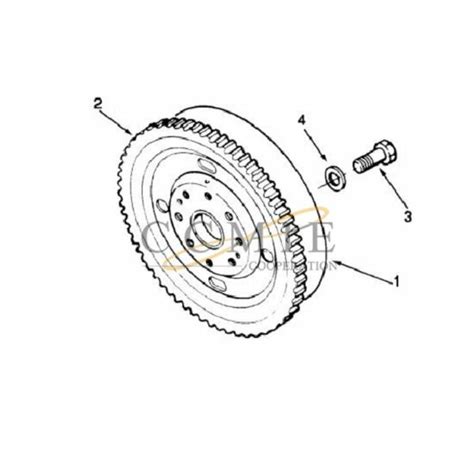 qsm flywheel  engine spare parts