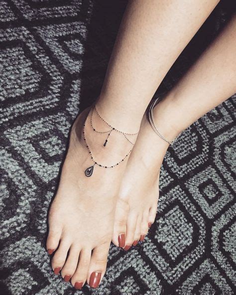 25 Anklet Tattoos That Will Have You Jumping Into Sandal Season
