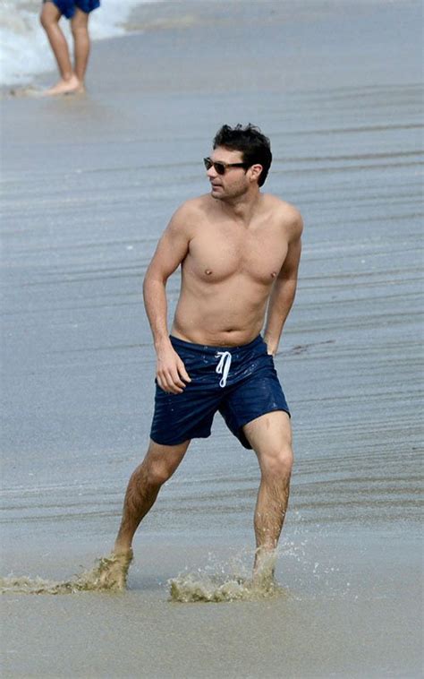 ryan seacrest shirtless in st barts oh yes i am