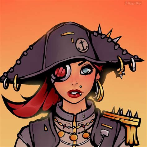 captain scarlett and her pirate s booty telegraph