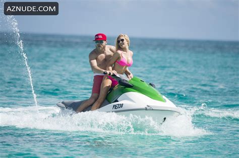heidi montag sexy jet skiing with her man in nassau bahamas aznude