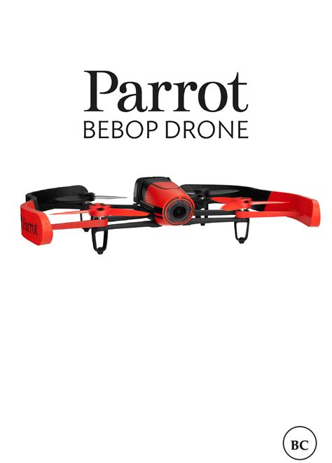 handleiding parrot bebop drone pagina  van  engels