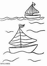 Barche Barchette Navi sketch template