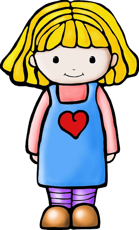 girl clipart child pencil   color girl clipart child