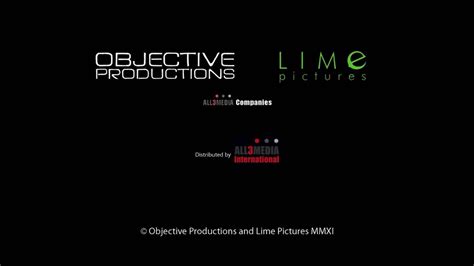 objective productions lime pictures all3media international 2011 youtube
