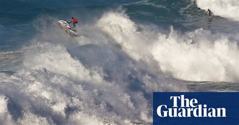 Surfers Face Monster Waves As Big Wave Tour Hits Nazaré In Pictures