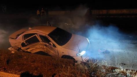 uşak ta trafik kazası 2 ölü 3 yaralı son dakika haberleri