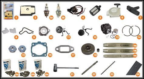 stihl  stihl ms stihl mst chainsaw parts