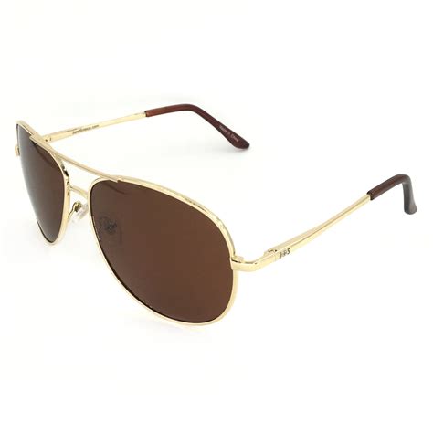 J S Premium Military Style Classic Aviator Sunglasses Polarized 100