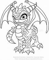 Spyro Skylanders Colorear Reignited Trilogy Disegno Desenho Cartonionline Impressão Stampare sketch template