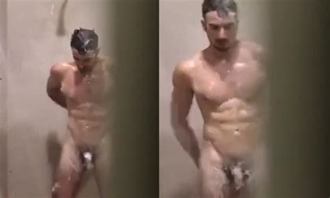 watch a full shower of an italian dude in lockerroom spycamfromguys hidden cams spying on men