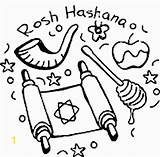 Rosh Hashanah Coloring Pages Printable Kippur Jewish Yom Holiday Clip Kids Clipart Print Cliparts Holidays Library Divyajanani Sheets Getcolorings Advertisement sketch template