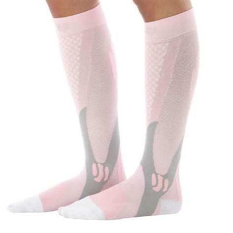 1pairs Men Knee Socks Leg Support Stretch Compression Socking Below