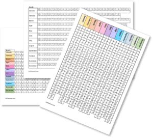 yearly blank calendar microsoft word editable   image files