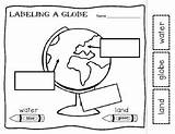 Globes Labeling Teaching Clowning Venn Sociales sketch template