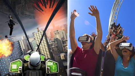 Six Flags The New Revolution Virtual Reality Roller Coaster Magic