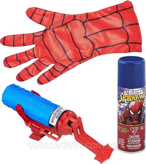 Человек паук Бластер человека паука с перчаткой для паутины Стреляет паутиной и водой продажа