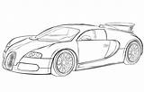 Bugatti Subaru sketch template
