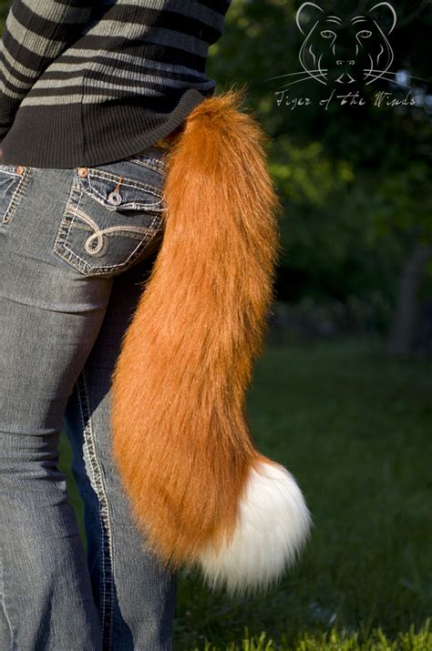 red fox tail sold side by tigerofthewinds on deviantart