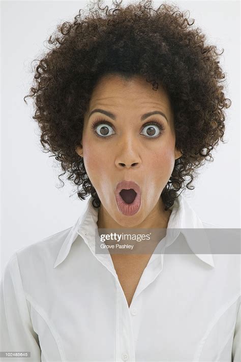 woman with wide open eyes and mouth photo getty images