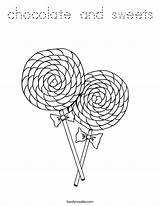 Coloring Chocolate Sweets Noodle Candy Twisty Tracing Twistynoodle Lollipop Built California Usa Letter sketch template