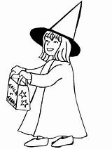 Colorir Halloween Desenhos Bruxas Coloriage Witches Misti Gifgratis sketch template