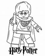 Coloring Potter Harry Lego Pages Print Sheet Topcoloringpages Color Figure Fig sketch template