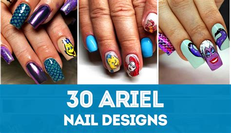updated  awesome ariel nail designs