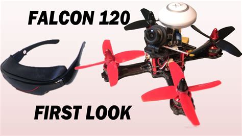 eachine falcon  racing drone    test flight  youtube