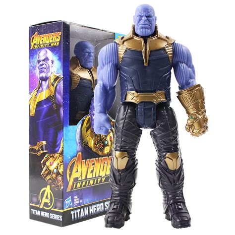 titan hero series marvel avengers  infinity war thanos action figure toy pvc collectible model