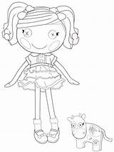 Coloring Pages Lalaloopsy Kids Dolls Printable Print Doll Dinokids Pdf Disney Villains Color Colouring Shrinky Dink Fun Party Para Colorear sketch template