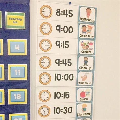 pin  ella watson  elementary classroom decor visual schedule