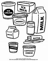 Dairy Clipart Coloring Pages Library Clip Cliparts sketch template