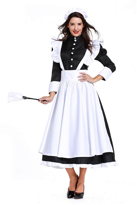 white carnival german maid cosplay fancy dress england
