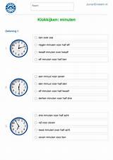 Groep Werkblad Klokkijken Rekenen Oefenen Werkbladen Mockingbird Kill Geschikt Exam Minuten Vocab Exams Begrijpend Lezen Einstein Klok Downloadbare sketch template