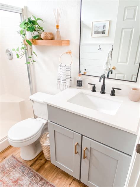 small bathroom remodel ideas befor   domestic blonde