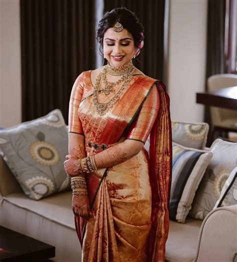 60 Best South Indian Wedding Sarees Latest Kanjeevaram Silk And Pattu
