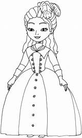 Sofia Coloring Pages Princess First Clio Disney Boyama Prenses Sayfası Sayfaları Para Desenhos Print Visitar Pano Seç Princesas Animados sketch template