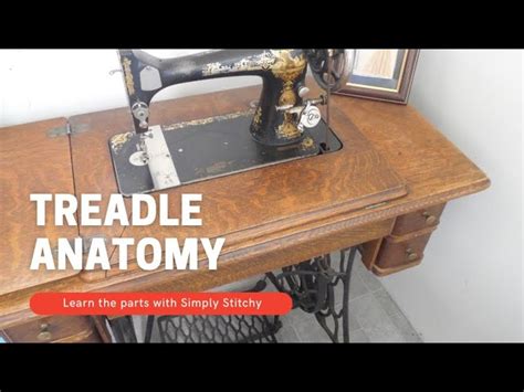 vintage singer treadle sewing machine cabinet parts diagram wwwresnoozecom