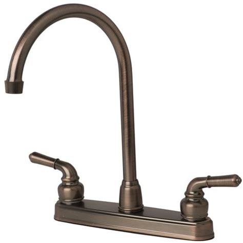laguna brass rv mobile home double handle kitchen faucet walmartcom