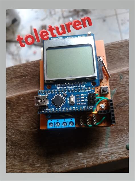 toleturen service arduino transistor tester  lcd nokia