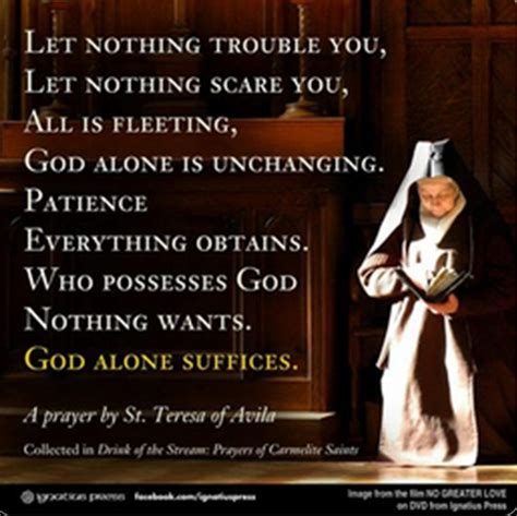saint teresa of avila march 28 1515 october 4 1582 saint quotes catholic prayers prayers
