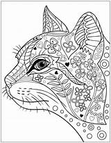 Coloring Pages Cat Animal Dog Cats Adult Adults Choose Board Dogs Colouring Sheets Kids sketch template